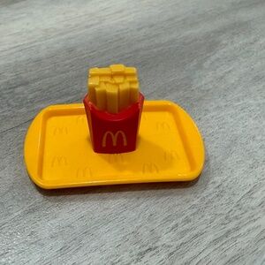 2025 McDonald’s Lil McDonald’s Fries Toy #1 Mini Happy Meal Figure w/ Tray